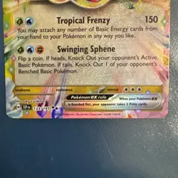 2024 Pokemon Surging Sparks Double Rate Alolan Exeggutor EX 133/191 - NM - Image 3