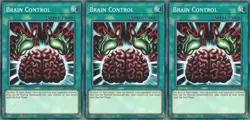 3x Brain Control | LED7-EN042 | Common | 1st Ed | NM | YuGiOh - Image 1
