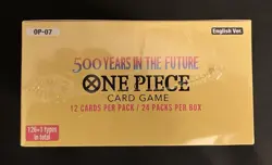 One Piece TCG OP-07 500 Years In The Future Booster Box - NEW Factory Sealed! - Image 4