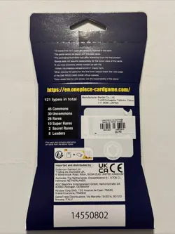 ONE PIECE OP-01 ROMANCE DAWN PRE-ERRATA SLEEVED PACK FACTORY SEALED - Image 2