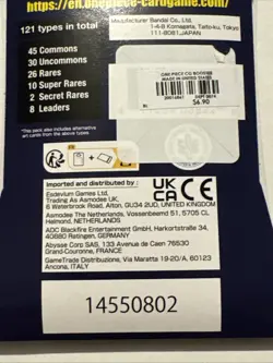 ONE PIECE OP-01 ROMANCE DAWN PRE-ERRATA SLEEVED PACK FACTORY SEALED - Image 4