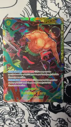 One Piece TCG-Roronoa Zoro OP06-118 Secret Rare-Wings of the Captain - Image 1