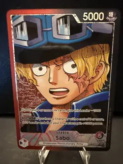 Sabo (004) (Alternate Art) OP13-004 Carrying On His Will Foil One Piece - Image 1