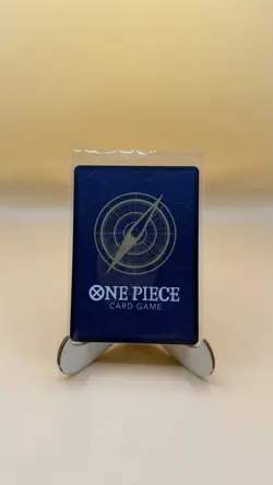 Monkey D. Luffy P-043 ANNIVERSARY PROMO ALT ART GOLD STAMP ONE PIECE TCG NM - Image 2