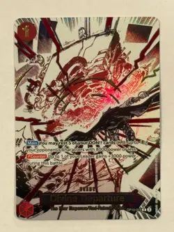 OP10-019 Royal Blood Foil Divine Departure (Parallel) English One Piece Card NM - Image 1