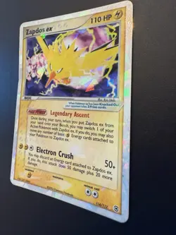 Pokemon Zapdos EX 116/112 Holo Ultra Rare 2004 FireRed LeafGreen Card - Image 2