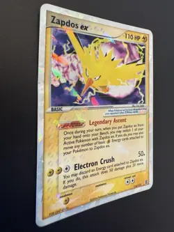 Pokemon Zapdos EX 116/112 Holo Ultra Rare 2004 FireRed LeafGreen Card - Image 3