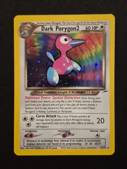 Dark Porygon2 - 8/105 - Pokemon Neo Destiny Unlimited Holo Rare Card WOTC NM - Image 1