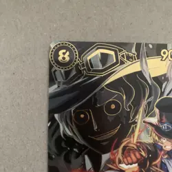 Sabo OP07-118 SP Gold OP13 Alternate Art One Piece Card English | PERFECT 10 - Image 4