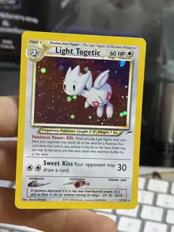 Light Togetic 15/105 Neo Destiny 2000 Holo Rare WOTC Pokemon Card TCG - Image 3