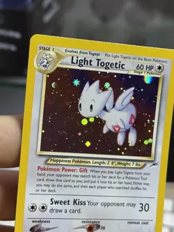 Light Togetic 15/105 Neo Destiny 2000 Holo Rare WOTC Pokemon Card TCG - Image 5
