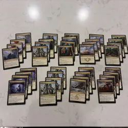 Magic the Gathering MTG Tri-lands Lot 36 Cards - Image 1