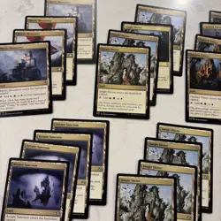 Magic the Gathering MTG Tri-lands Lot 36 Cards - Image 2