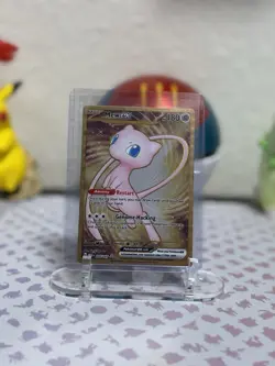 Pokemon TCG Mew EX Metal Gold NM 205/165 Scarlet & Violet 151 Promo Card - Image 1