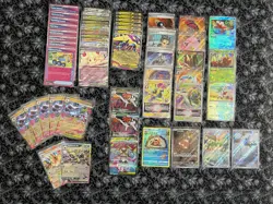 Pokemon Lot 52 Pokemon TCG Trading Cards Collection - Image 1