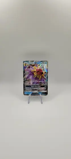 Pokemon TCG: Starmie GX 14/68 Sun & Moon Hidden Fates Ultra Rare Card NM - Image 2
