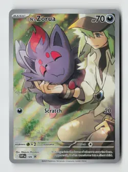 N's Zorua Promo SV: Scarlet & Violet Promo Cards SVP 189 NM - Image 1