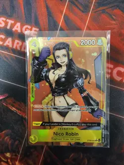 Nico Robin C Parallel ST29-009 English ONE PIECE Card Egghead NM - Image 1
