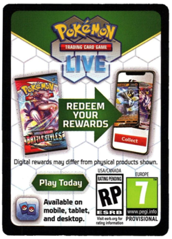 Pokemon TCG Live Rival Battle Deck - Marnie - Code Card - Messaged - E-Delivery - Image 1