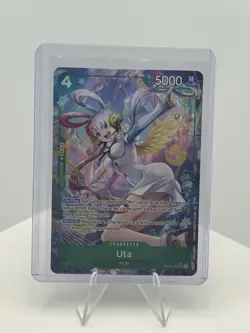 Uta (Alt Art) OP13-023 SR Carrying on His Will - ONE PIECE Card Game ENGLISH - Image 1
