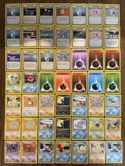 Vintage Pokemon Card lot Of 49 Various Sets, Neo, Commons 1999 WOTC - Image 1
