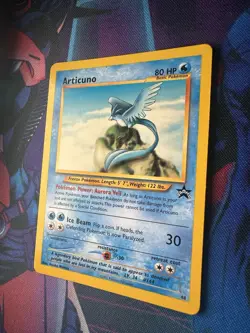 Articuno 48 Black Star Promo WOTC BSP Non-Holo Pokemon TCG Card NM/LP+ - Image 2