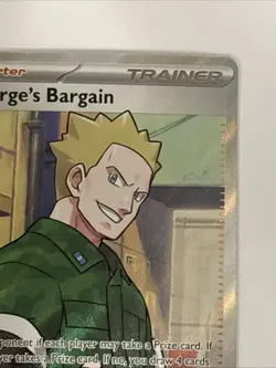 Pokemon Lt. Surge's Bargain Holo Card 170/132 Me01: Mega Evolution NM Condition - Image 3
