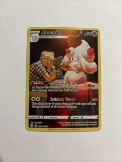 Pokemon TCG Alcremie Trainer Gallery Ultra Rare Card TG08/TG30 Brilliant Stars - Image 1