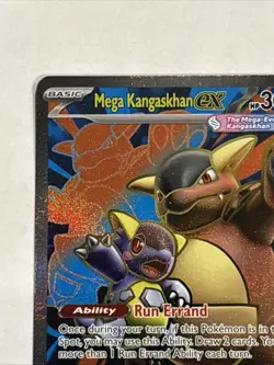 Pokemon TCG M Kangaskhan EX Ultra Rare Holo Card 164/132 Mega Evolution Mint - Image 2