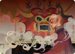 1 x Obsessive Pursuit Art Card - Art Series: Avatar: The Last Airbender - NM-Min - Image 1