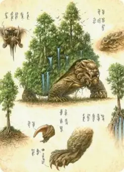 1 x The Lion-Turtle Art Card - Art Series: Avatar: The Last Airbender - NM-Mint - Image 1