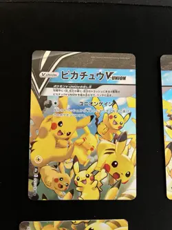 Pikachu V-Union MINT/NM Pokemon 4 Cards Set 025 026 027 028 Holo Rare Japanese - Image 2