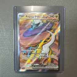 Raging Bolt ex 196/162 SV05: Temporal Forces Holo NM- Pokemon Card TCG - Image 1