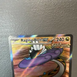 Raging Bolt ex 196/162 SV05: Temporal Forces Holo NM- Pokemon Card TCG - Image 3