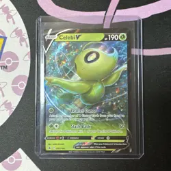 Celebi V - 007/198 - SWSH06: Chilling Reign (SWSH06) NM Pokemon Card TCG - Image 1