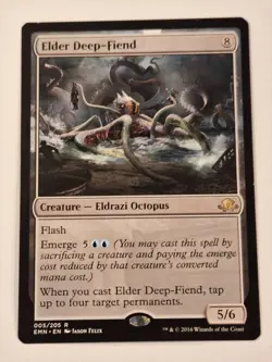 Elder Deep-Fiend - Eldritch Moon - Magic the Gathering MTG Nice! - Image 1