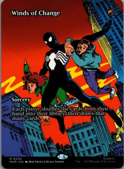 Winds of Change 30 MTG Marvel Universe Mythic Normal NM - Image 1