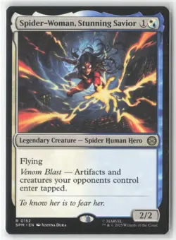 Spider-Woman, Stunning Savior R Marvel's Spider-Man 152 NM Non-Foil - Image 1