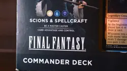 MTG Final Fantasy XIV Scions and Spellcraft Commander Deck - New & Sealed - Image 2