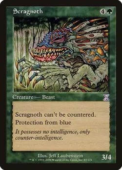 2x Scragnoth - Foil Time Spiral MP MTG - Image 1