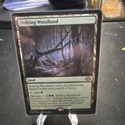 Shifting Woodland Modern Horizons 3 - Magic MTG NM - Image 1