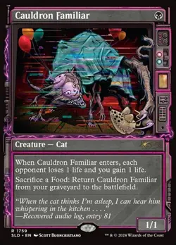 Cauldron Familiar - Showcase SLD NM MTG - Image 1
