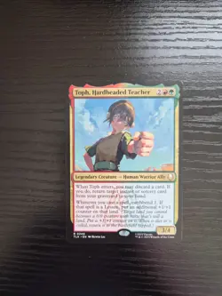 MTG Avatar: The Last Airbender - Toph, Hardheaded Teacher #246 - Rare - Image 1