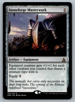 Oath of the Gatewatch #166 Stoneforge Masterwork - Image 1