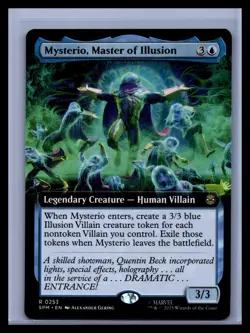 Mysterio, Master of Illusion (Extended Art) R Marvel's Spider-Man 253 NM - Image 1