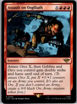 #285 Assault on Osgiliath Universes Beyond LOTR Tales of Middle-earth Rare - Image 1