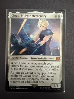 Cloud, Midgar Mercenary - MTG FF NM - Image 1