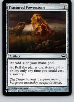 Fractured Powerstone - The List (Planechase Anthology) - PC2-111 - Regular - NM - Image 1