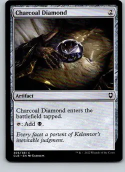 Charcoal Diamond Commander Legends: Battle for Baldur's Gate Regular - Image 1