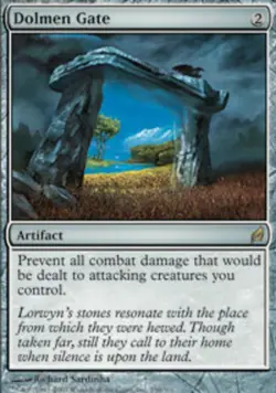 Moderate Play, English MTG Regular Dolmen Gate Lorwyn Magic the Gathering - Image 1